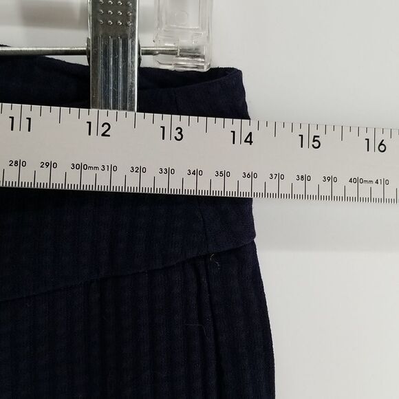 Point Zero Pants Women's USA 6 Leggings Skinny Purple Stripped Pull On Yoga - Picture 12 of 16